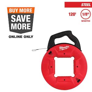 1/8 in. x 120 ft. Steel Fish Tape