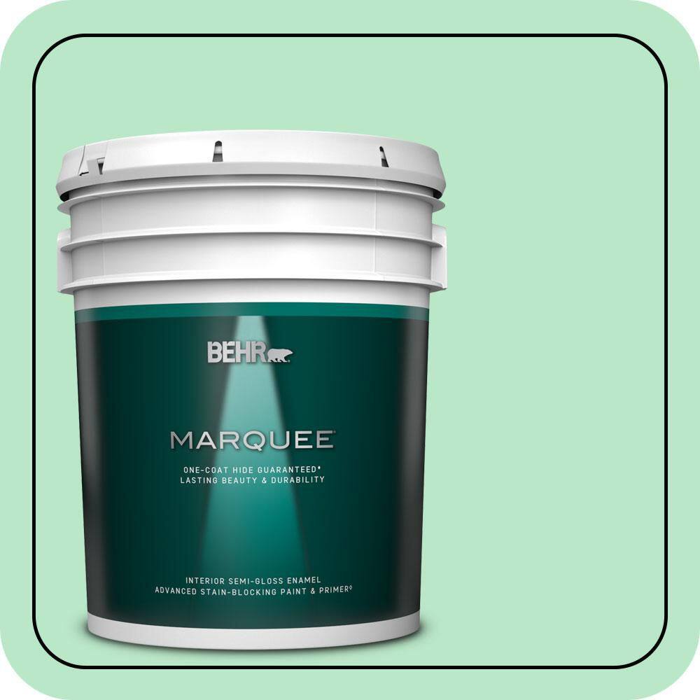 5 gal. #460A-3 Canton Jade Semi-Gloss Enamel Interior Paint & Primer price history on PriceWatchPro