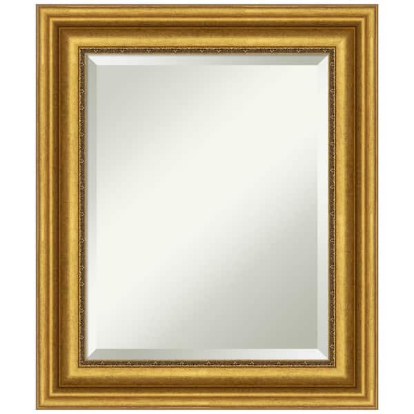 Amanti Art Parlor Gold 21.75 in. H x 25.75 in. W Framed Wall Mirror