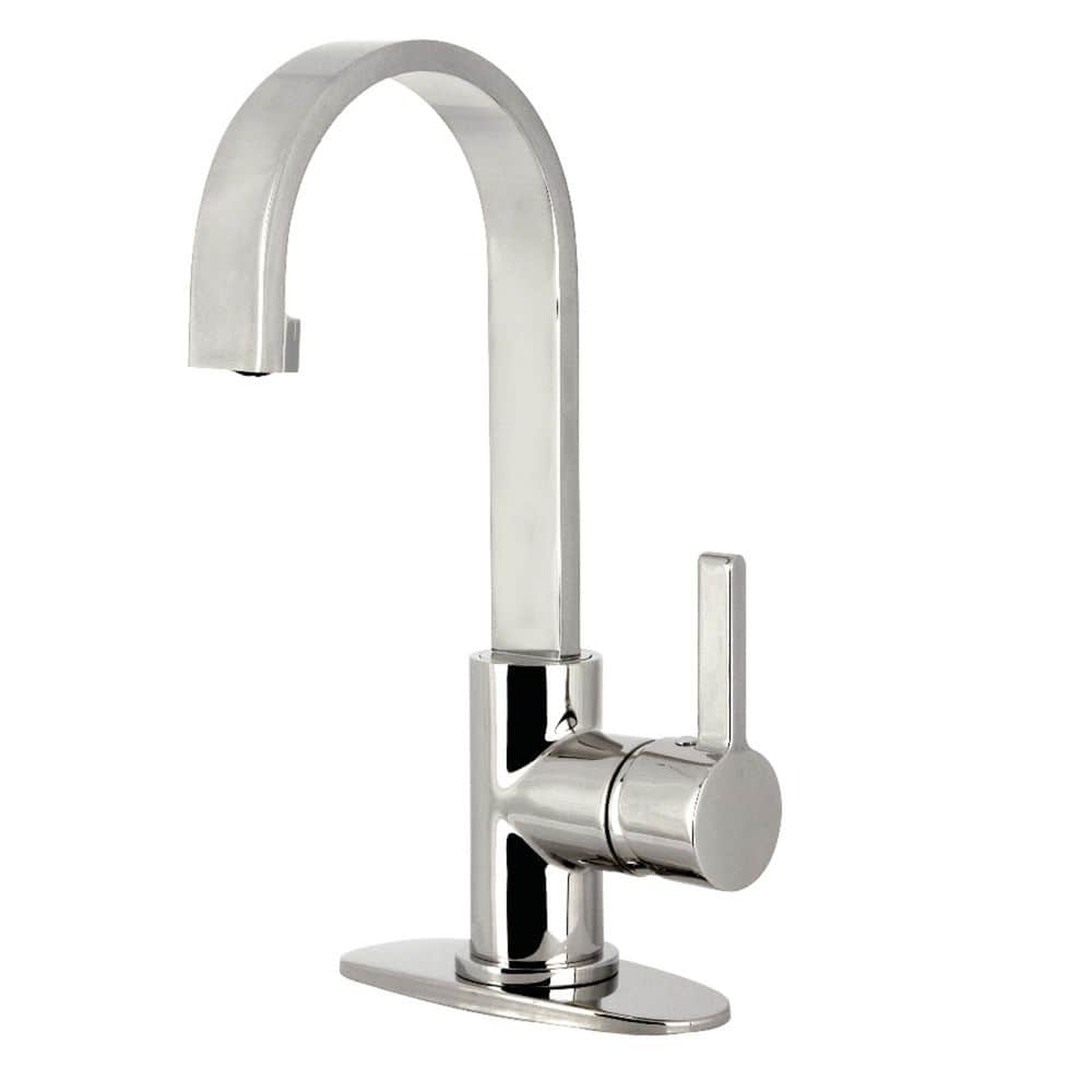 Continental 1-Handle Deck Mount Bar Prep Faucet in Polished Nickel price history on PriceWatchPro