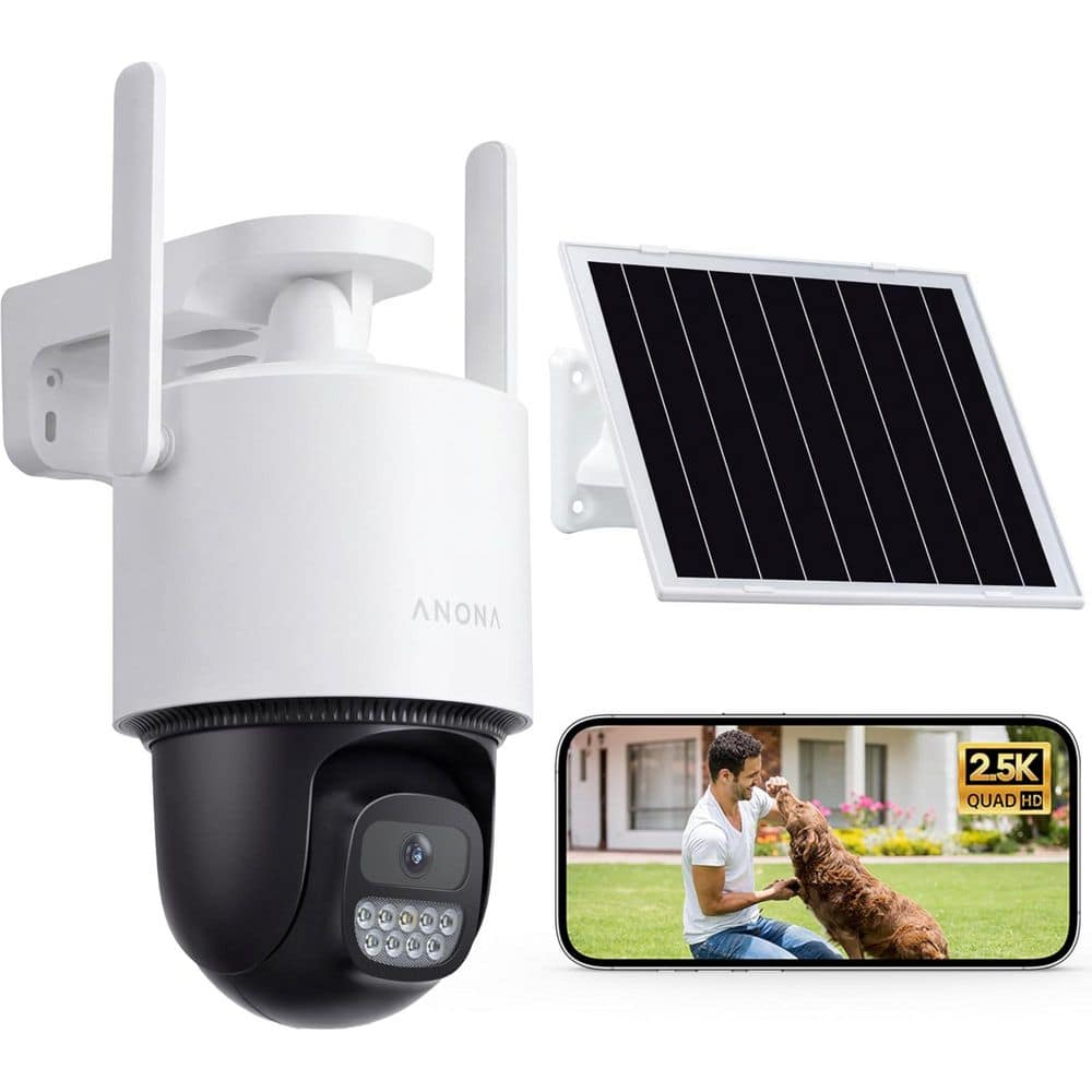 Anona HM6401 Orbis Solar Security Camera Wireless Outdoor HM6401 - The ...
