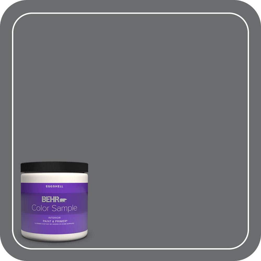 8 oz. #770F-5 Dark Ash Eggshell Enamel Interior Paint & Primer Color Sample price history on PriceWatchPro