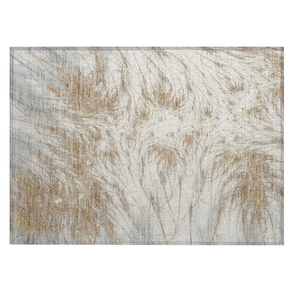 Chantille Machine Washable Indoor/Outdoor Abstract ACN2599 Ivory 2 ft. x 3 ft. Accent Rug price history on PriceWatchPro