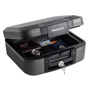 0.28 cu. ft. Fireproof & Waterproof Safe Box with Organizer
