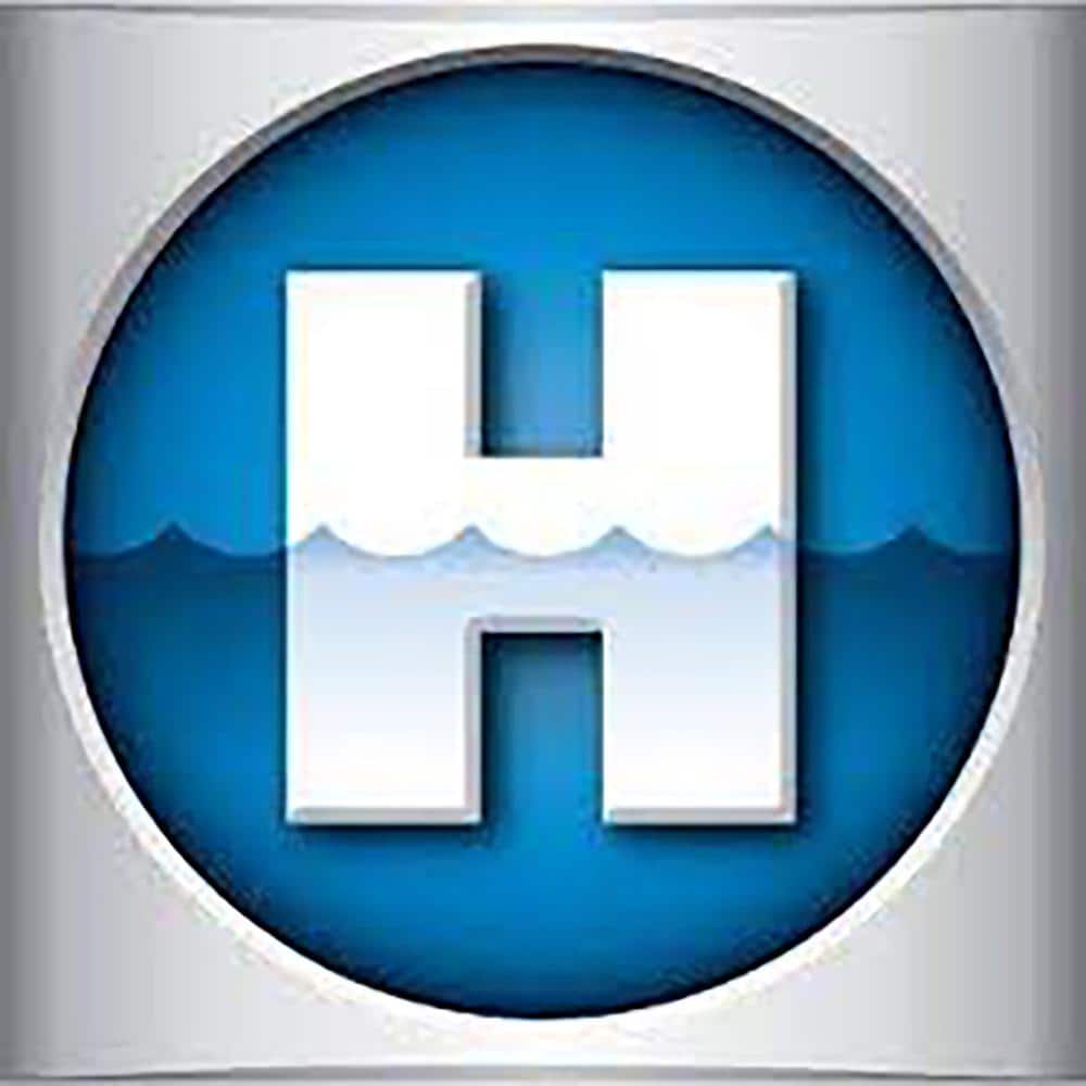 Hayward White and Blue 4-Wheel Suction Pool Cleaner