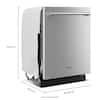 Maytag Maytag 24 in. Top Control Standard Built-In Dishwasher in Fingerprint Resistant Stainless Steel with Enhanced Wash MDTS4224PZ 3