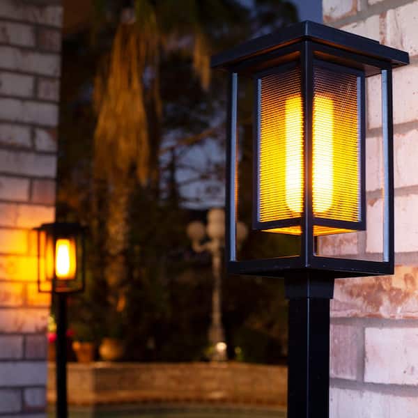 Solar Powered Candle Warm Light Wall Lamp Landscape Home Window Wall Light PRP 