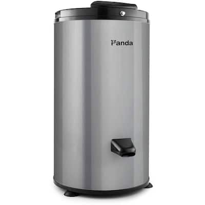 0.6 cu. ft. 120-Volt Gray Electric Stainless Steel Portable Spin Dryer, 3200 RPM