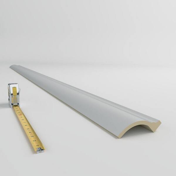 Ekena Millwork Rockwall 2.75 in. D x 4.25 in. W x 94.5 in. L Polyurethane Crown Moulding