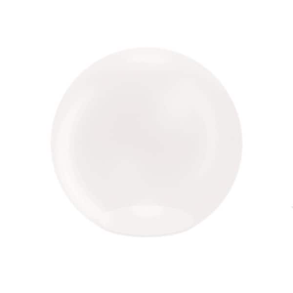 SOLUS 18 in. Dia White Smooth Acrylic Globe with 5.25 in. Inside Diameter Neckless Opening - No Fixture Included