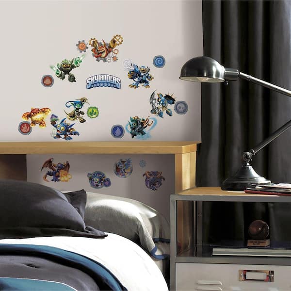 RoomMates 5 in. x 11.5 in. Skylanders Classic Peel and Stick Wall Decal