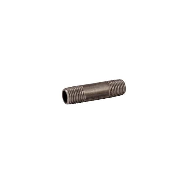 Southland 1/4 in. x 2 in. Black Steel Schedule 40 Nipple