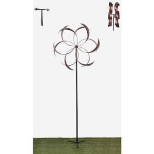 Bistratal Flower Copper Wind Chime/Spinner