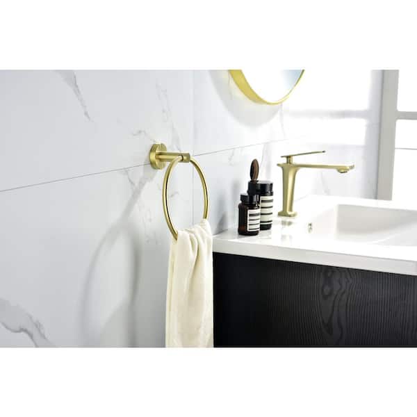 Gold Wall Mounted Towel Coat Hooks 2 Pack SXBHAWTGW - The Home Depot