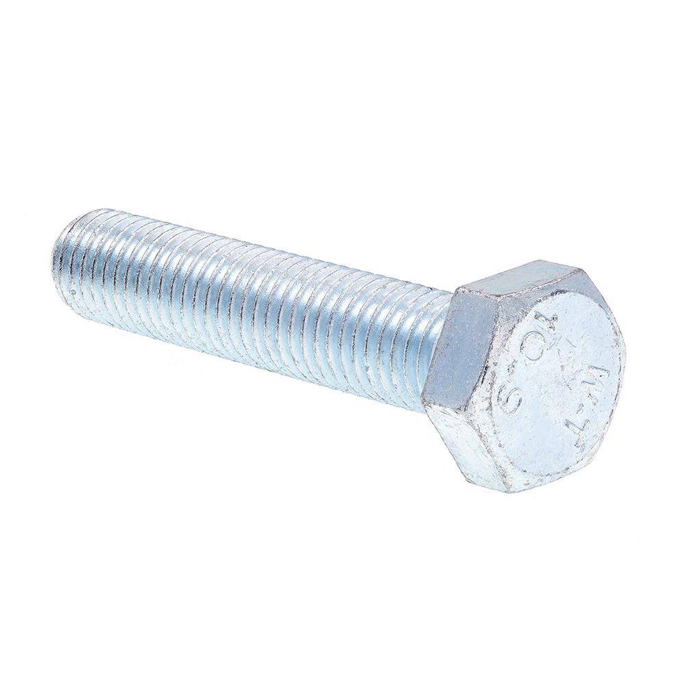 M12-1.75 x 190mm DIN 931 Class 10.9 Plain Finish Hex Cap Screw
