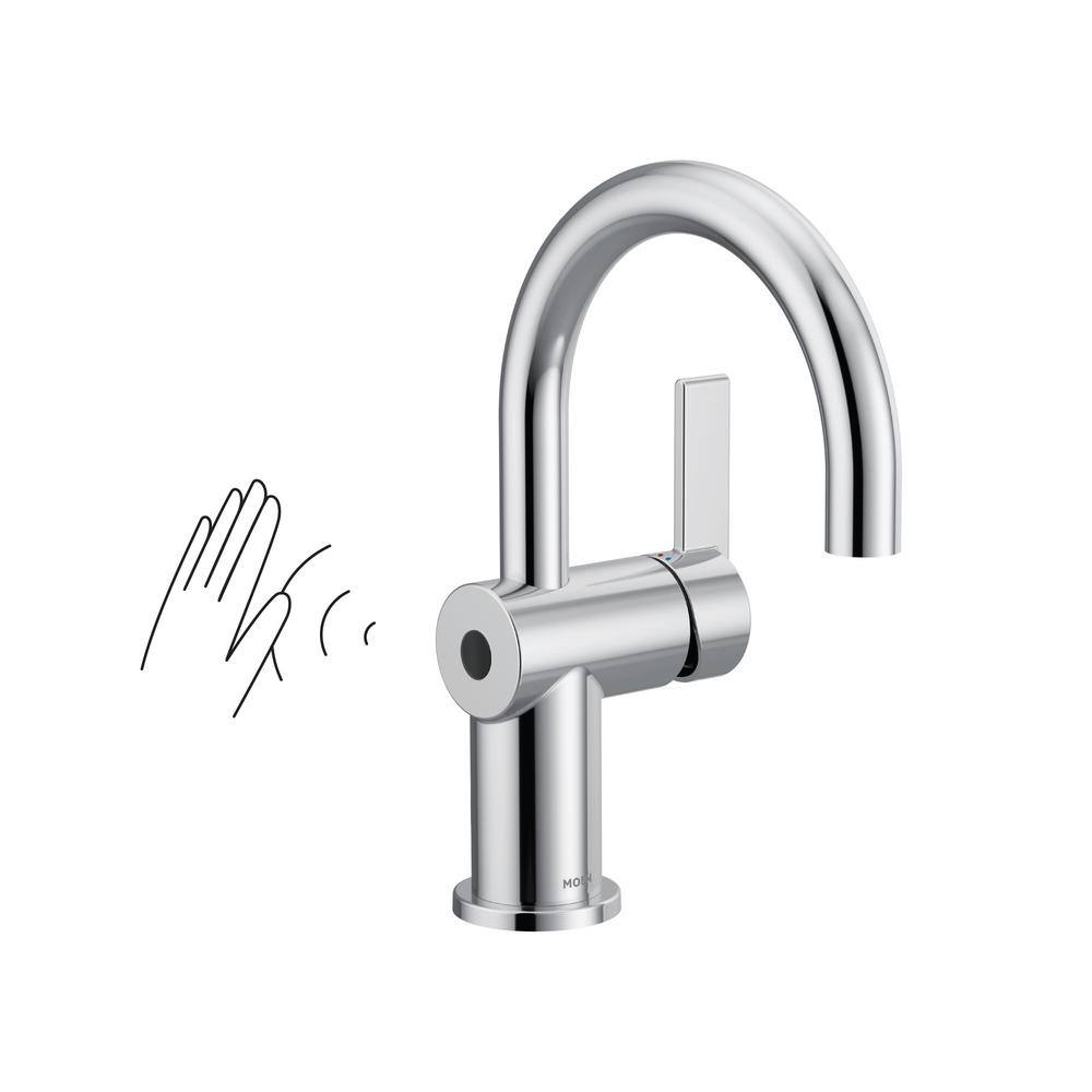 MOEN Cia Motionsense Wave Touchless SingleHole Bathroom Faucet in