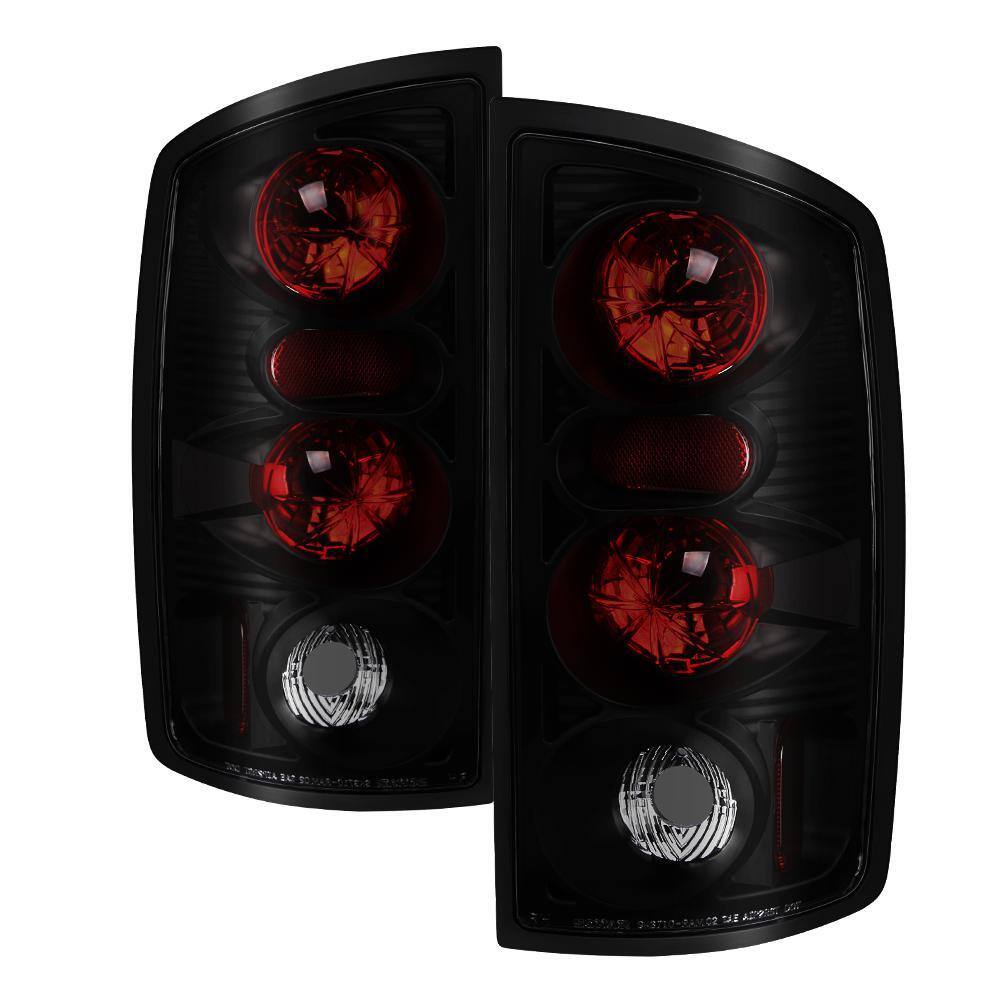 Dodge Ram 02-06 1500 / Ram 2500/3500 03-06 Euro Style Tail Lights - Black Smoke price history on PriceWatchPro