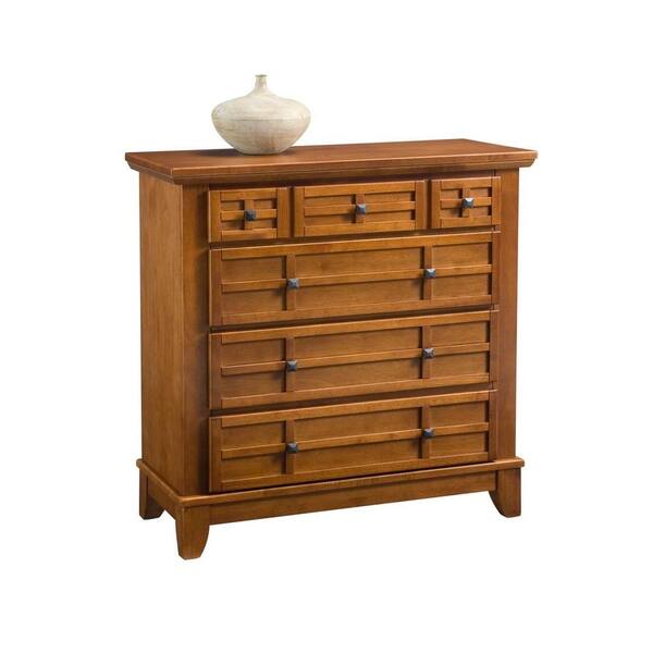 Home Styles Arts and Crafts Cottage Oak Chest