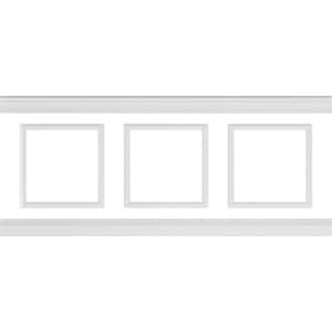 32 sq. ft. Beadboard White V-Groove Panel 109693 - The Home Depot