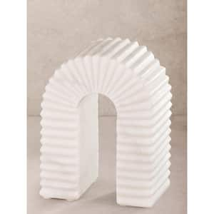 Hanover White Marble Decorative Bookend