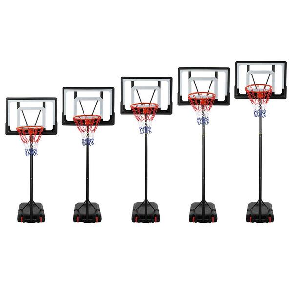 Winado 6.9 ft. to 8.5 ft. H Adjustable Basketball Hoop for Kids