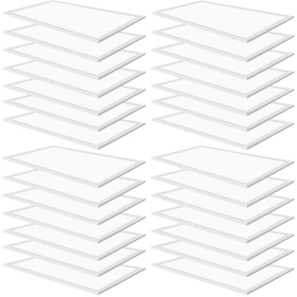 2 ft. x 4ft. 7800 LM Integrated LED Panel Light,5000K Lay in Fixture for Office,110-Volt to 277-Volt ETL Listed,28-Pack