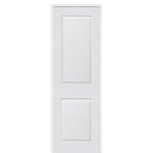 36 in. x 96 in. Smooth Carrara Left-Hand Solid Core Primed Molded Composite Single Prehung Interior Door