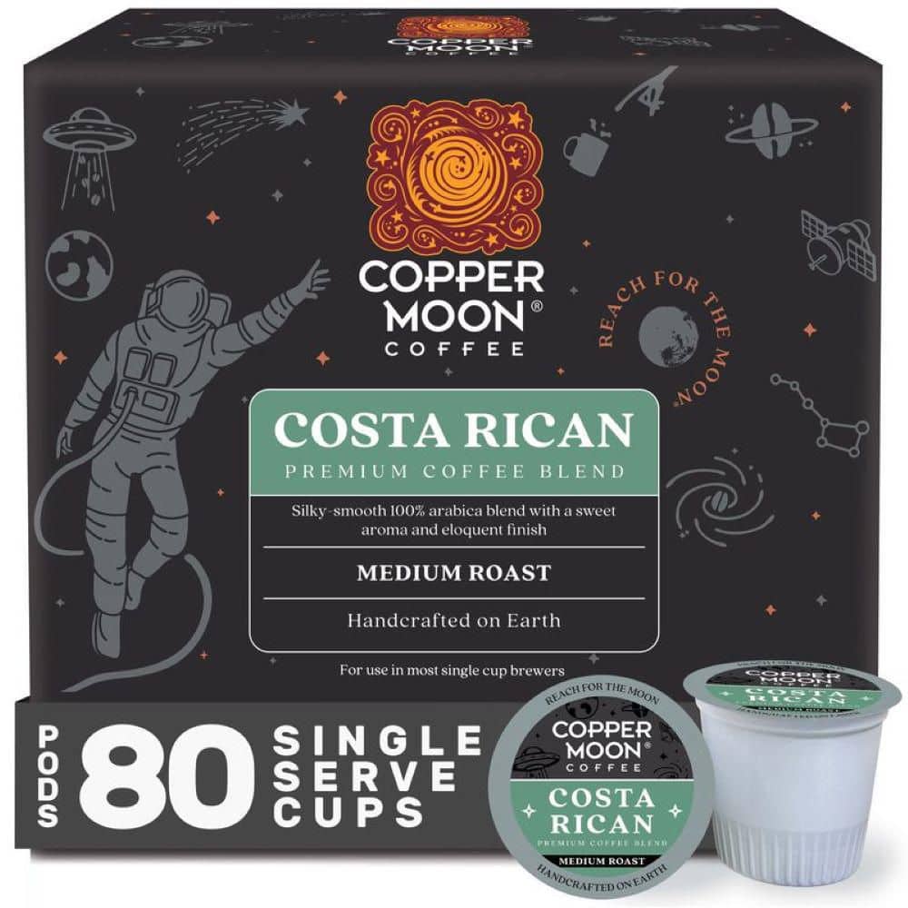 COPPER MOON Single Serve Coffee Pods for Keurig K-Cup Brewers