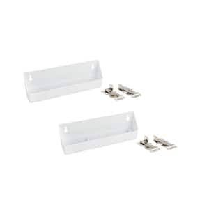 11 in. White Polymer LD Tip-Out Accessory Tray