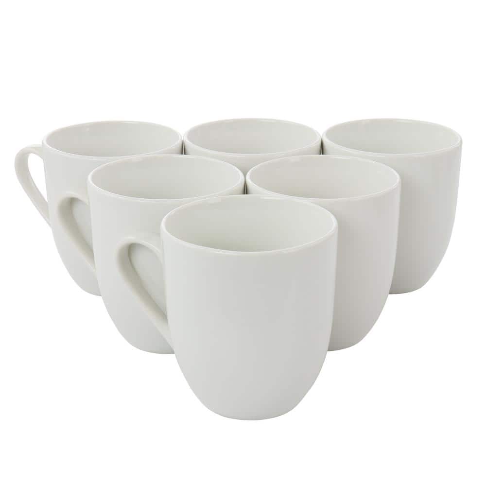 Trademark Innovations 192-fl oz Ceramic White Mug Set of: 1 at