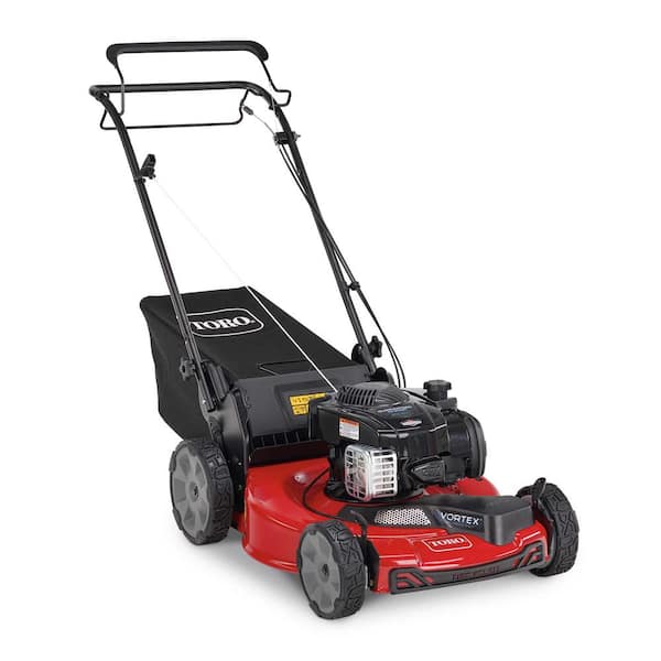 Toro Recycler 22 Briggs Stratton High Wheel Variable Speed Gas Walk Behind  Self Propelled Lawn Mower With Bagger 21378 The Home Depot