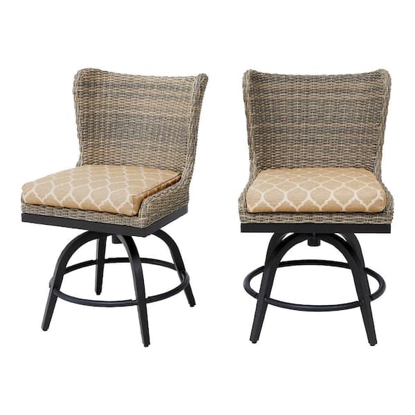 Home Decorators Collection Hazelhurst Brown Wicker Outdoor Patio