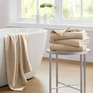 400GSM Essential Bundle 4-Piece Beige Cotton Bath Towel Set