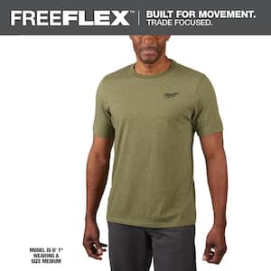 Tシャツ・カットソー Malbon Golf Mesh jacquard round t-shirt GREEN MAN M5221PRS42 Tシャツ・カットソー Malbon Golf Mesh jacquard round t-shirt