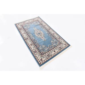 Narenj Windsor Blue 3' 0 x 5' 0 Area Rug