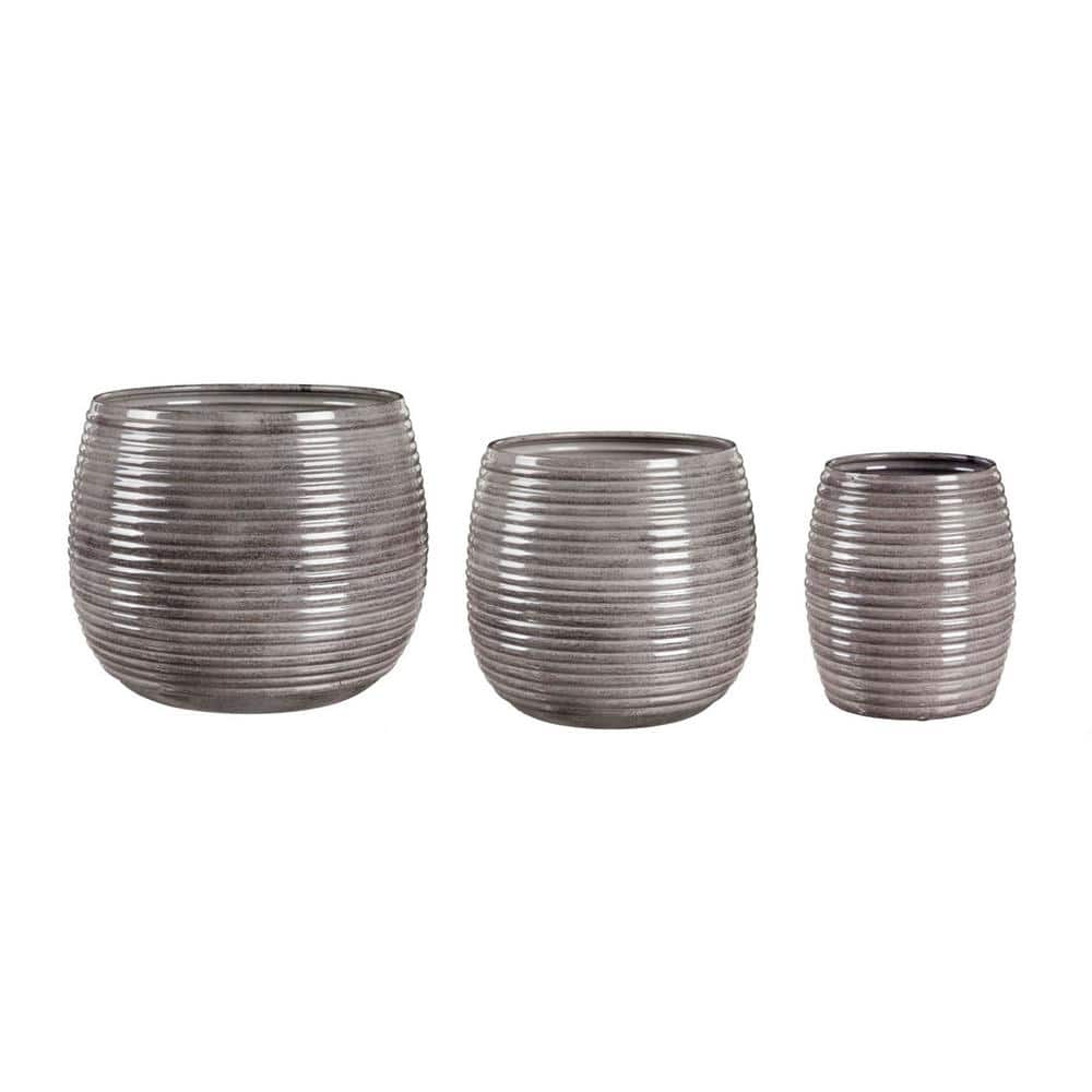 Metallic Cache Pots