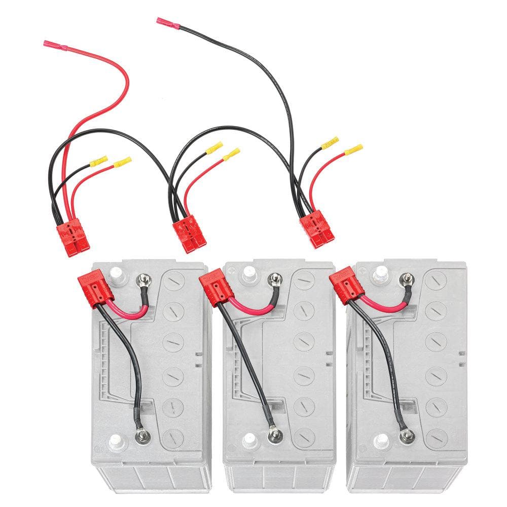 Easy 36-Volt Trolling Motor Connections Kit with Onboard Charging - Clam Pa