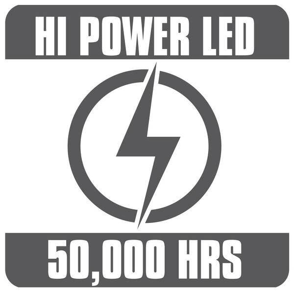 PowerSmith 50 ft. 5,000 Lumen 40W Integrated Weatherproof 5-Head