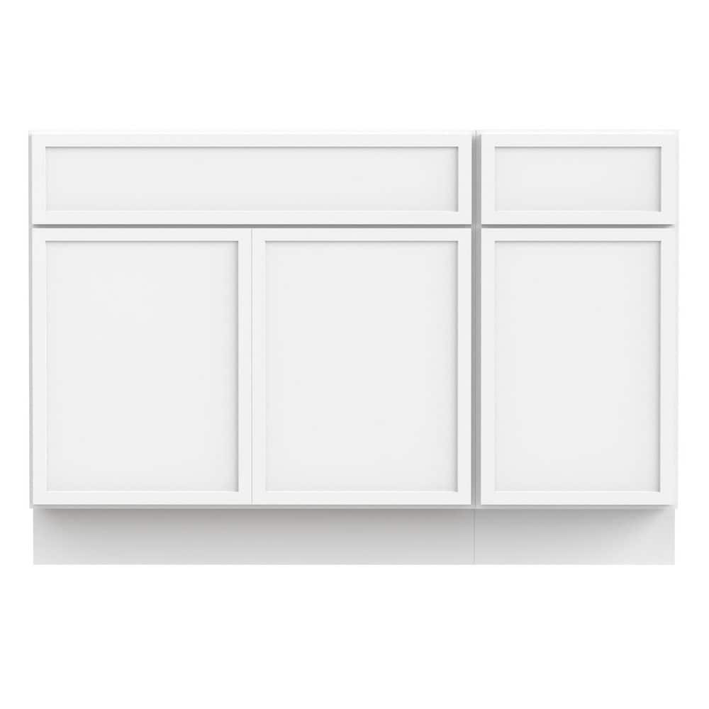 45 in. W x 21 in. D x 32.5 in. H Bath Vanity Cabinet without Top in White (Unassembled) price history on PriceWatchPro