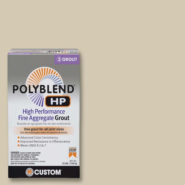 Polyblend HP #382 Bone 10 lbs. High Performance Fine Aggregate Grout