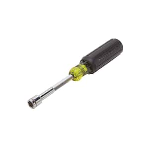 7/16 in. Heavy Duty Magnetic Tip Nut Driver with 4 in. Shaft- Cushion Grip Handle