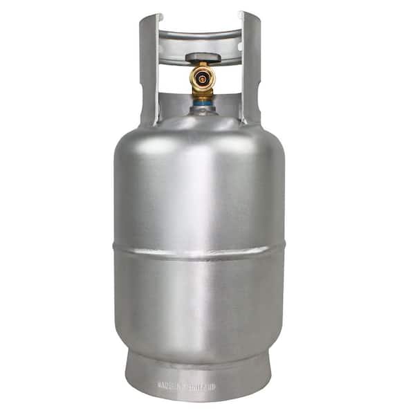 10 lb. Aluminum Lightweight Propane Tank Cylinder with Premium OPD Valve