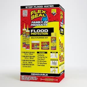 Flex Seal Flood Protection Multipurpose Kit - 5-Piece (Yellow)