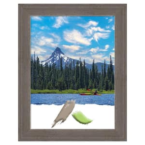 Alta Brown Grey Picture Frame Opening Size 18 x 24 in.