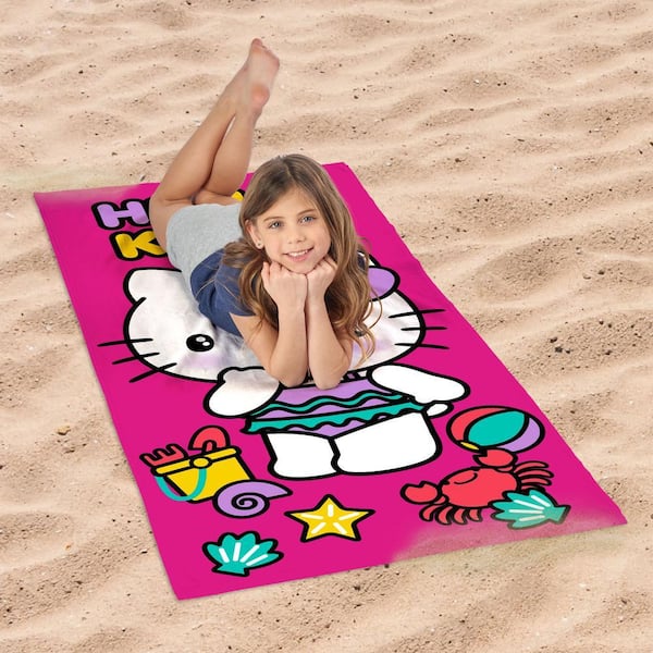 THE NORTHWEST GROUP Sanrio Hello Kitty Hello Beach Microfiber
