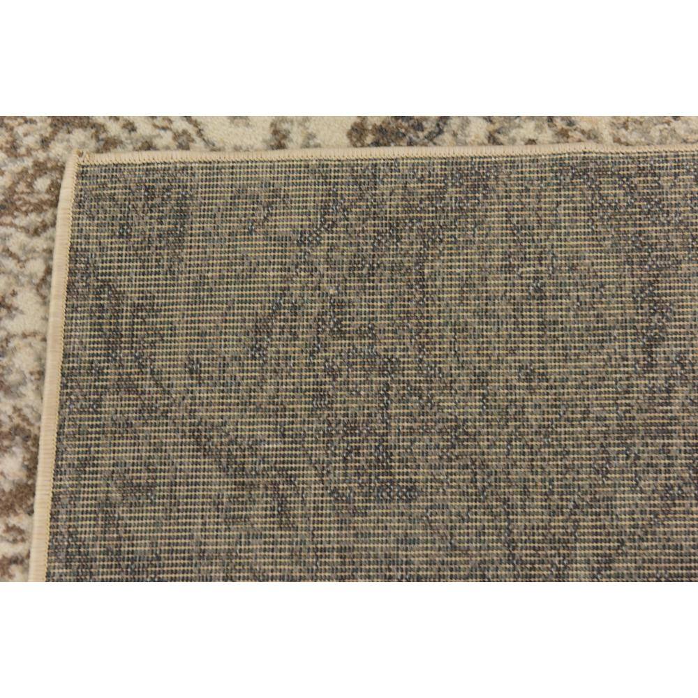 Tuareg Beige and Brown Rectangular Abstract Area Rug
