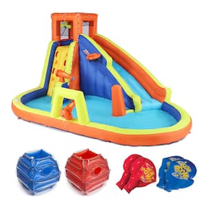 Inflatable Battle Blast Adventure Park with Motor and Battle Bop Combo
