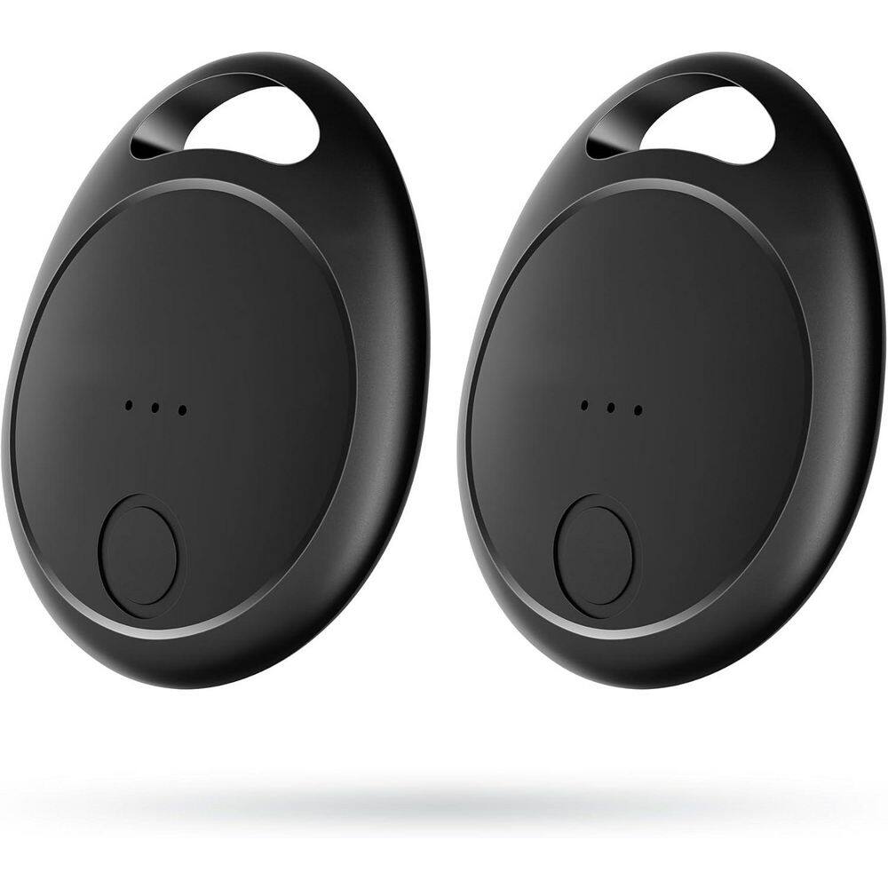 Air Tracker Tag with Sound for Apple Find My iOS Only 2-Pack Key Finder Locator Black price history on PriceWatchPro