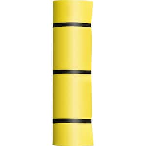 Yellow 12 ft. x 6 ft. 3-Layer Tear-Resistant Floating Mat for Lake, Oceans