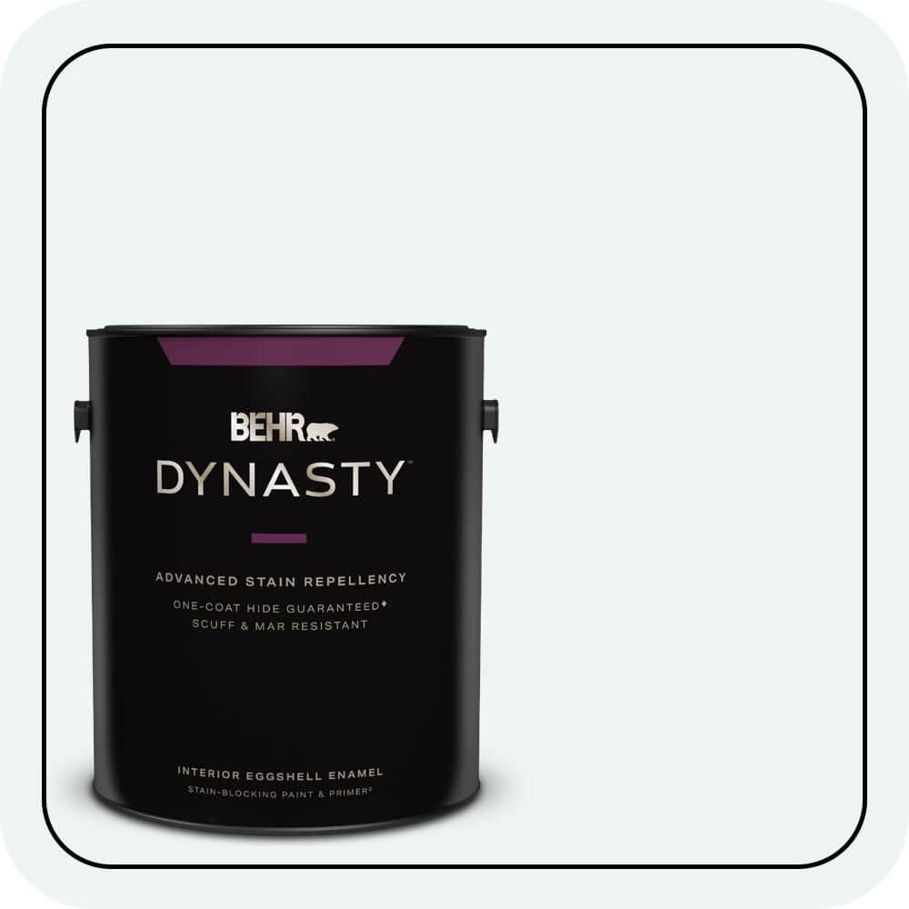 1 gal. #BL-W09 Bakery Box Eggshell Enamel Interior Stain-Blocking Paint & Primer price history on PriceWatchPro